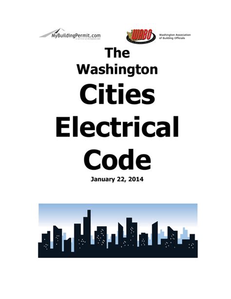 washington state electrical standards